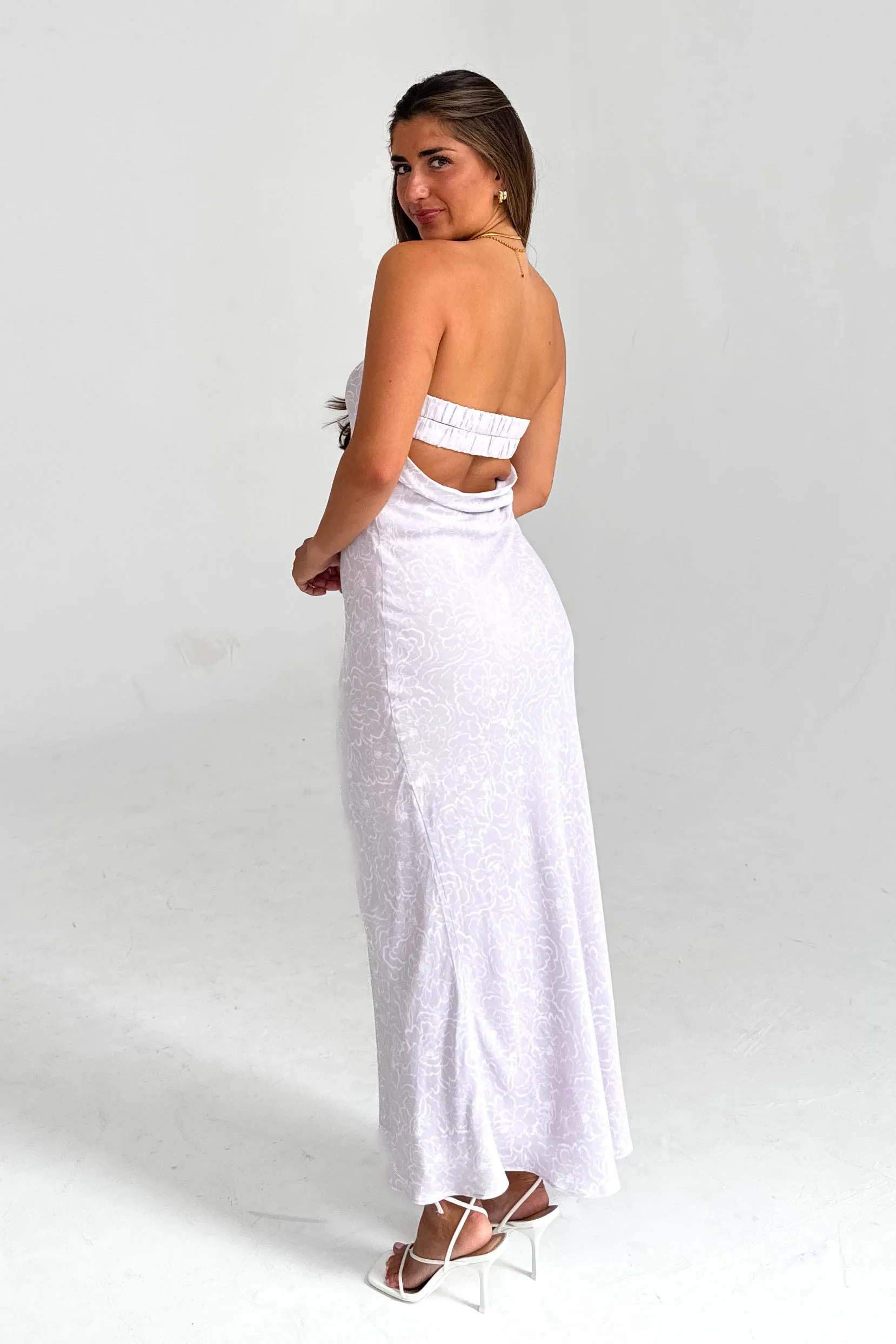 Amber Dress in Lavender