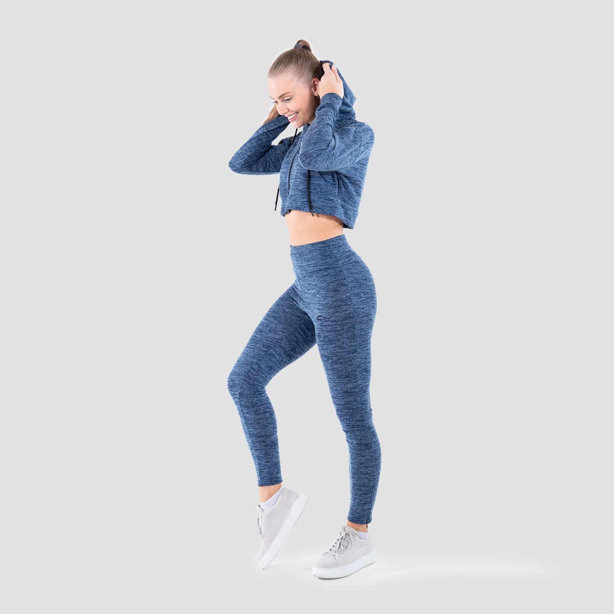 Crop Hoodie Cozy Evening