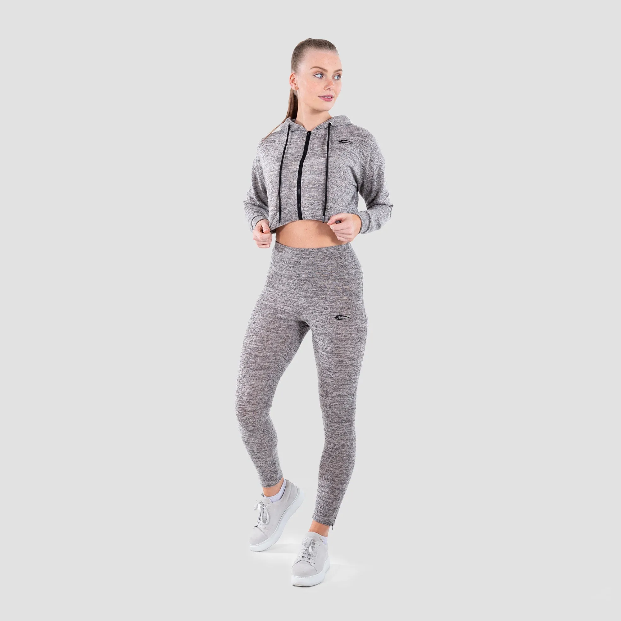 Crop Hoodie Cozy Evening