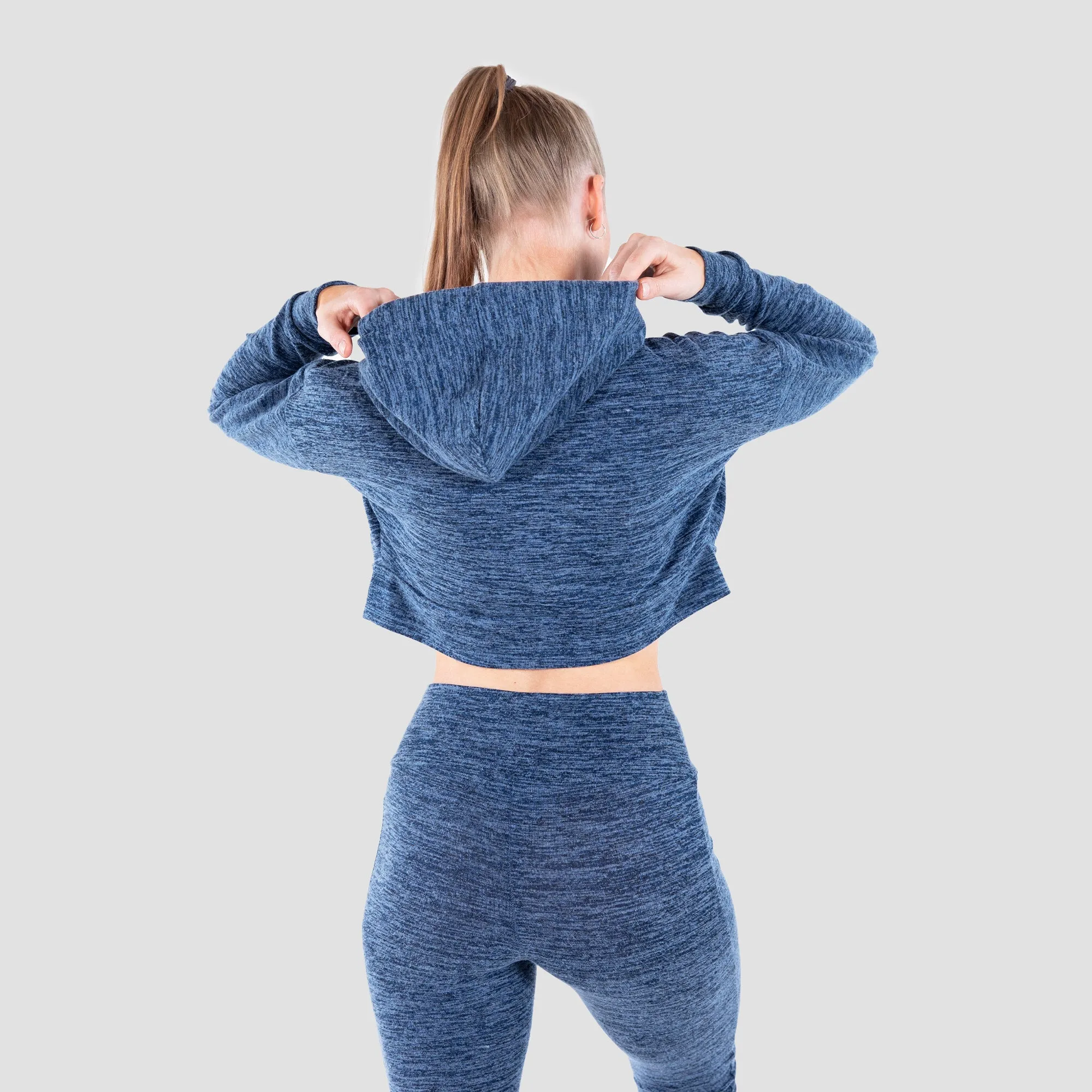 Crop Hoodie Cozy Evening