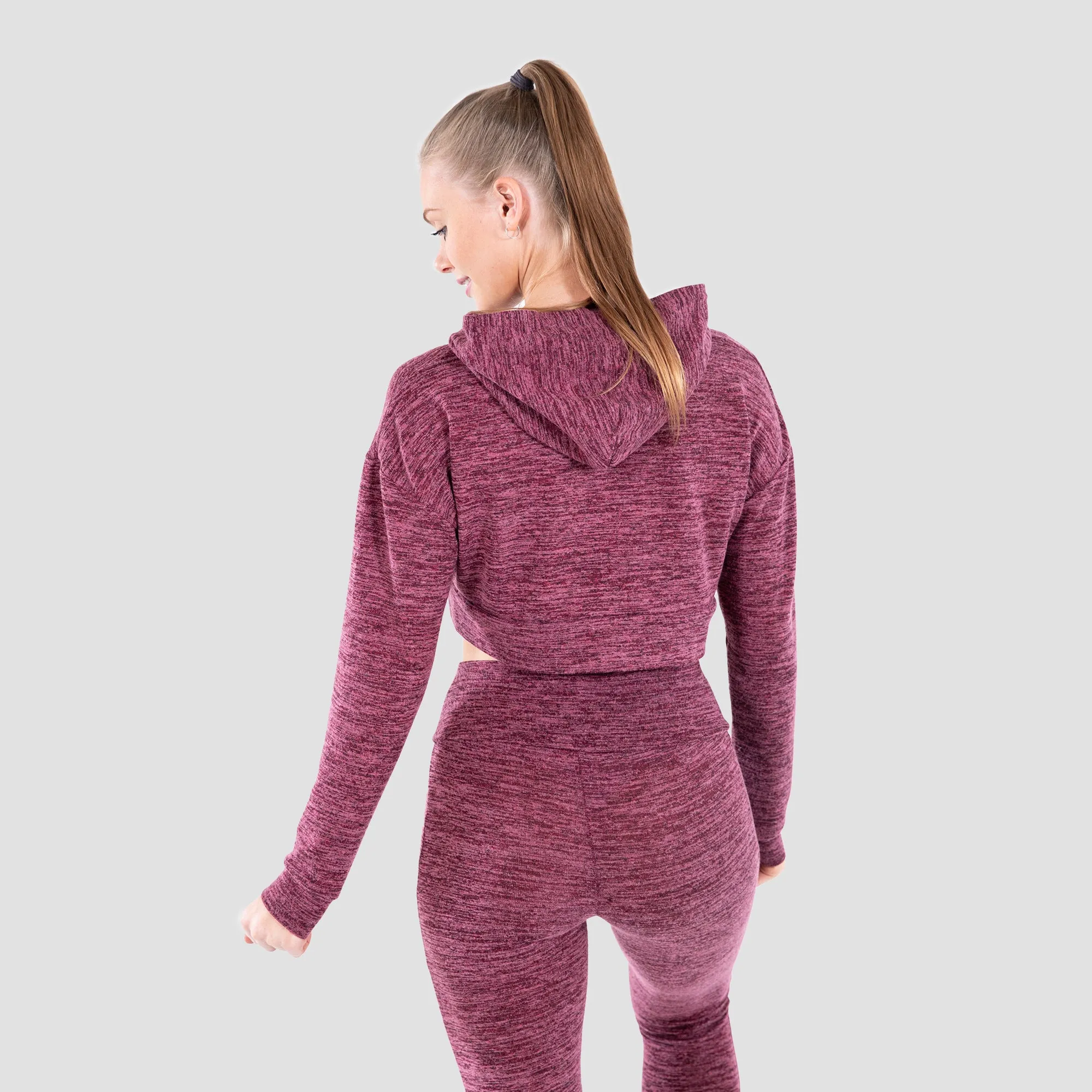 Crop Hoodie Cozy Evening