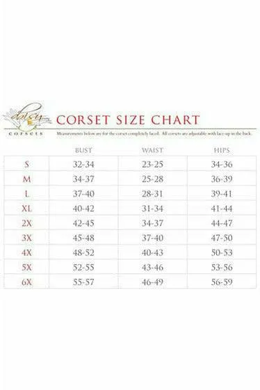 Daisy Corsets Top Drawer Premium 5 PC Spellbound Witch Costume