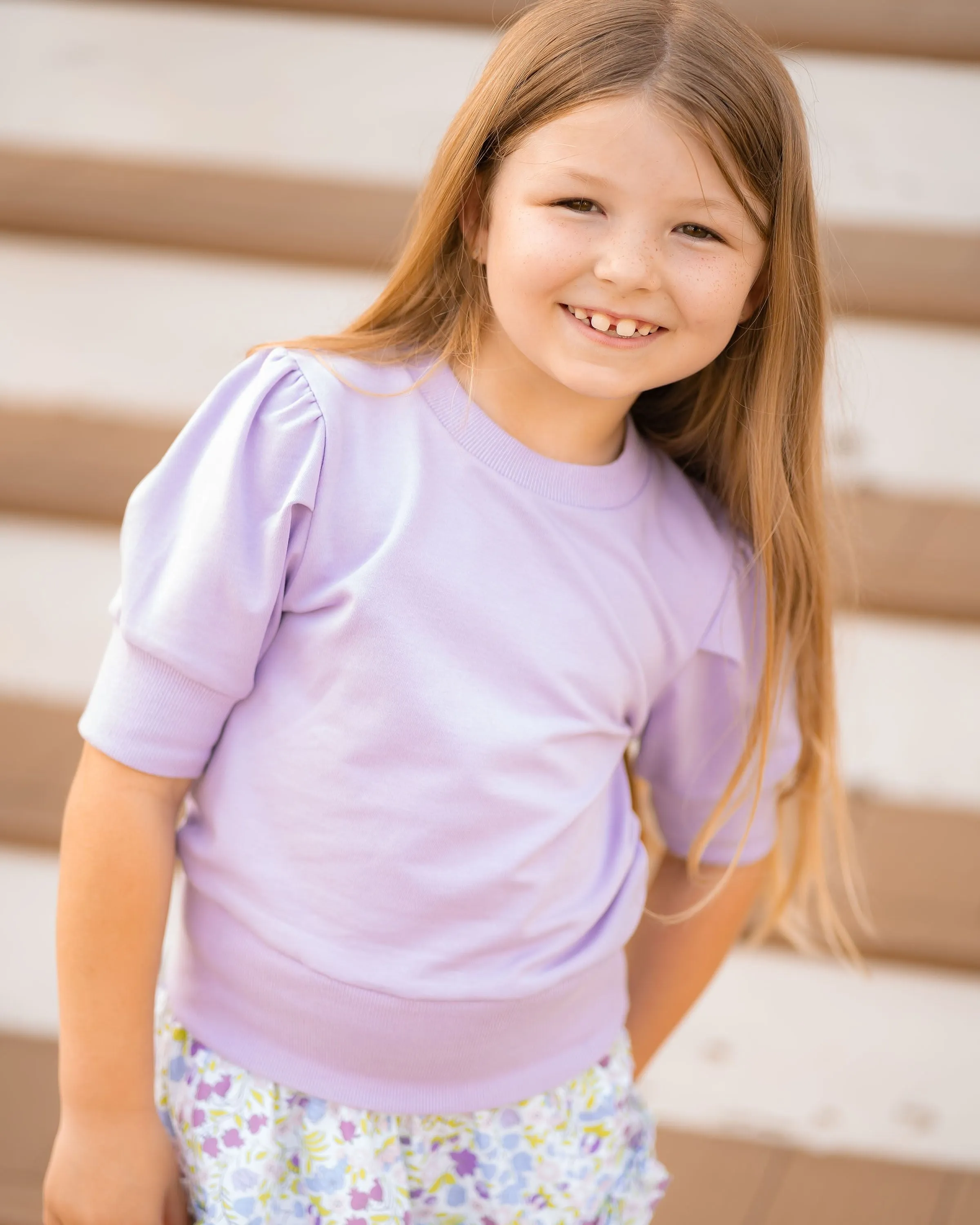 Madison Top- Lavender