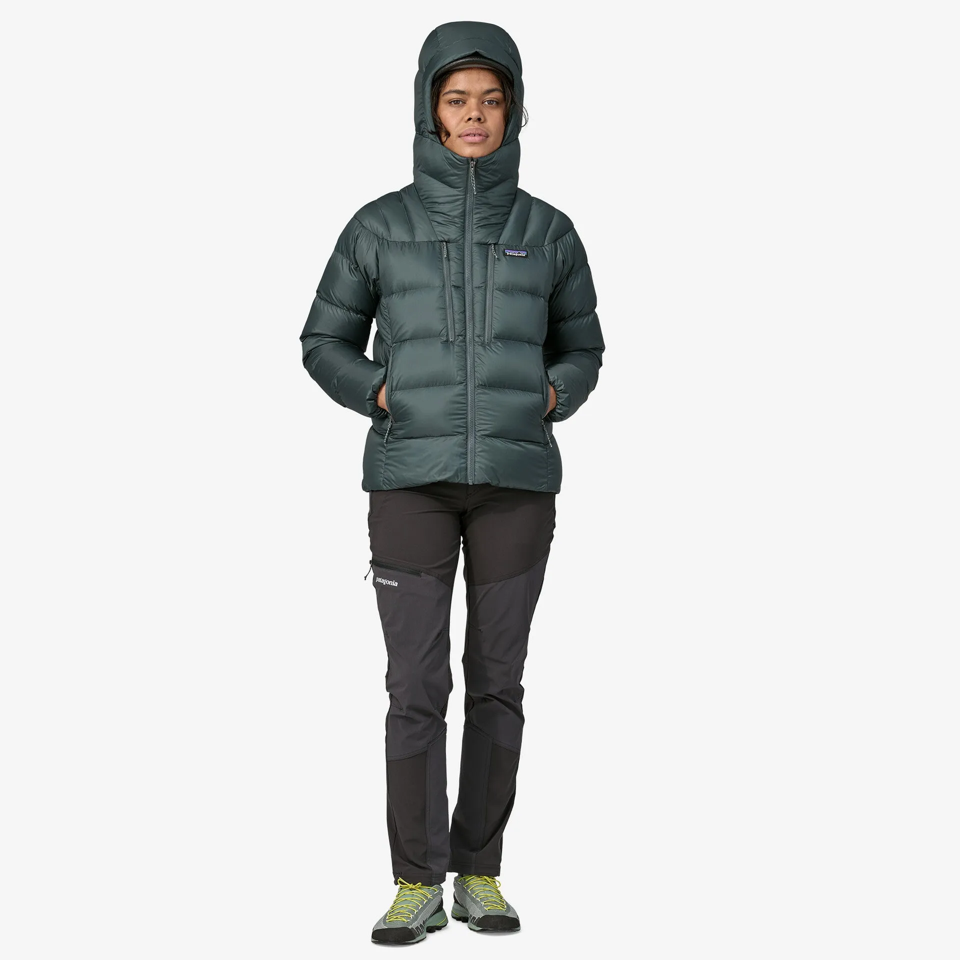 Patagonia Women's Fitz Roy Down Hoody - Black