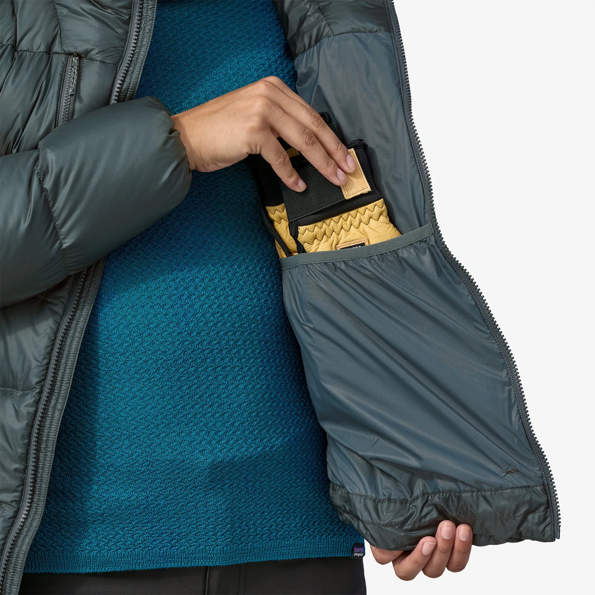 Patagonia Women's Fitz Roy Down Hoody - Black