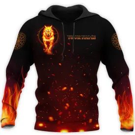 Personalized Name Darts Wolf All Over Printed Unisex Shirt, Hoodie Zipper Hoodie for Dart Player