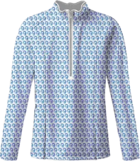 Trojan Logo Bubble Hamilton 1/4 Zip