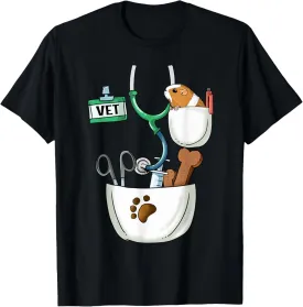 Veterinarian Halloween Costume Shirt Vet Tech Kids And Adult T-Shirt