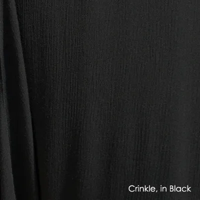Y-Tank in Black Crinkle